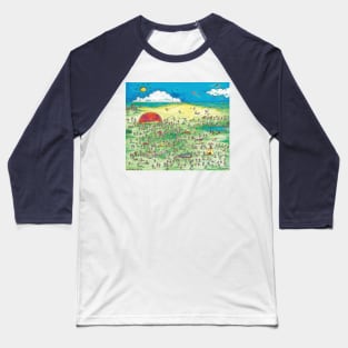 Vancouver Folk Music Festival Baseball T-Shirt